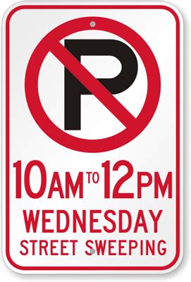 Custom Time Limit Parking Sign - No Parking Symbol Sign, SKU: CA-R30B