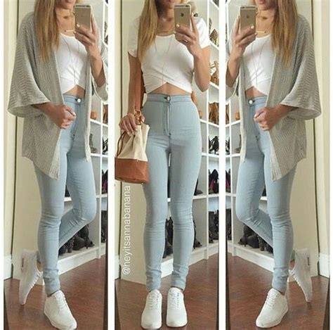 Arriba 60 Imagen Light Blue Jeans Outfit Tumblr Abzlocal Mx