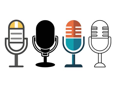 classic microphone illustration  vector art  vecteezy