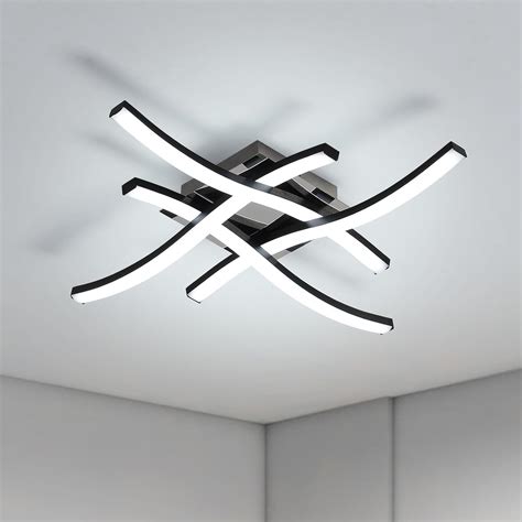 Goeco Plafonnier Led W Lampe De Plafond Led Moderne K Lumi Re