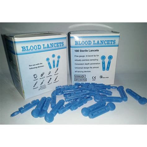 Sterile Blood Lancet | Shopee Malaysia