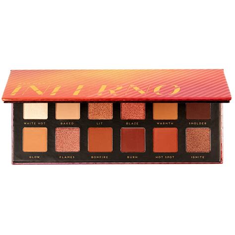 Bad Habit Inferno Eyeshadow Palette DUPE For Urban Decay Naked Heat