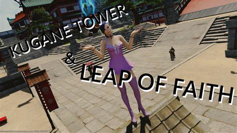 FF XIV Kugane Tower Jumping Puzzle Leap Of Faith To Lamppost YouTube