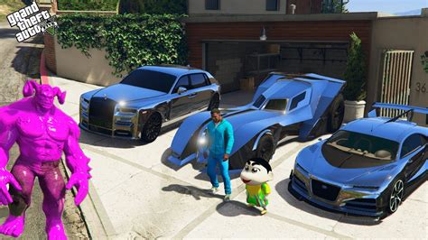 Franklin And Shinchan Collecting Secret Super Diamond Cars In Gta