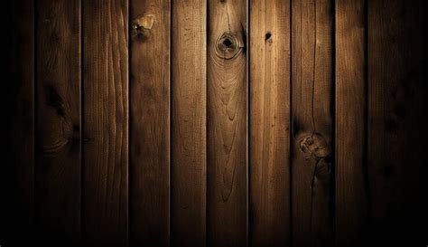 Premium AI Image | Wood wall texture with a dark background