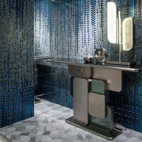 Mosaic Vetrite Furniture Italian Design Craftsmanship SICIS