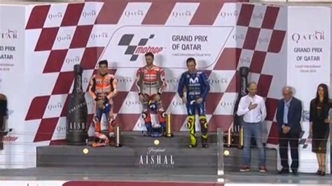 Motogp Qatar Dovizioso Vince Su Marquez E Rossi Lorenzo Out