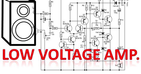 Inilah Rangkaian Amplifier Mini Yang Dapat Bekerja Pada Tegangan Rendah Niguru Indonesia