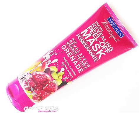 Freeman Facial Revealing Peel Off Mask Pomegranate Review Glam Up Girls