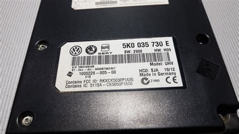 ELEKTRONIKA MODUL VW PASSAT B7 10 14 5K0035730E