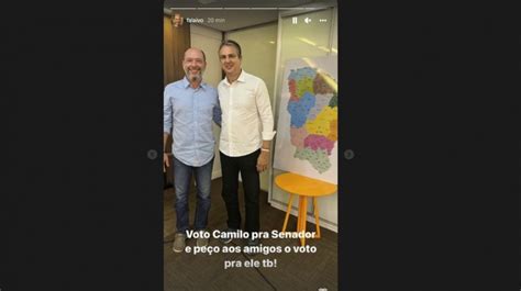 Ivo Gomes Declara Voto Em Camilo Santana Para Senador