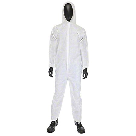 Pip Sms Coverall W Hood Elastic Wrist Ankle Xl Reinert Paper