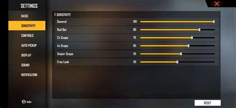 Best Free Fire Sensitivity Settings For Headshots And Long Ranged Fights