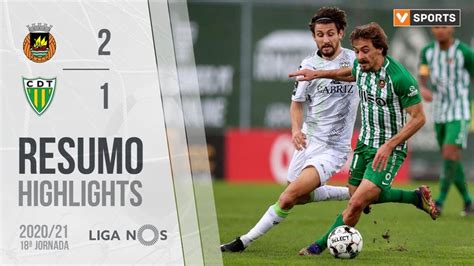 Highlights Resumo Rio Ave 2 1 Tondela Liga 20 21 18