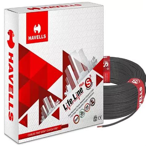 Buy Havells Life Line Plus Sq Mm Core Hrfr Flexible House Cable