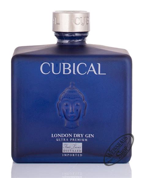 Cubical By Botanic Ultra Premium London Dry Gin Vol L