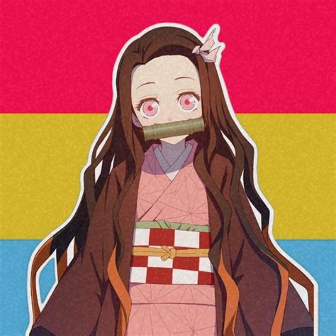 Nezuko Kamado Pan Icon Wallpapers Bonitos Bandeira Lgbt Anime