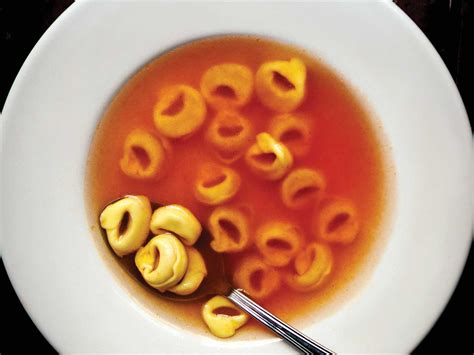 Tortellini Soup Tortellini In Brodo Saveur