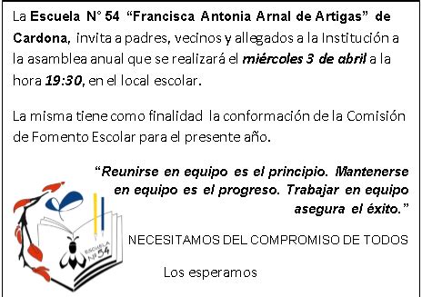 Invitación Asamblea Anual