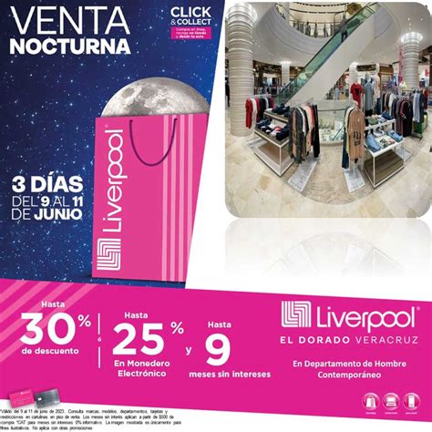 Venta Nocturna Liverpool Papás del 9 al 11 de junio 2023