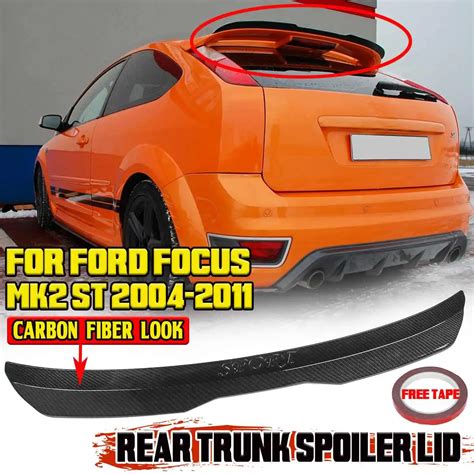 Maxton Design Mk Ford Focus St Rear Spoiler Extension Off