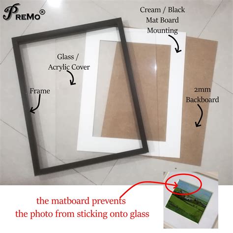 premo mounted  size frame customize  size