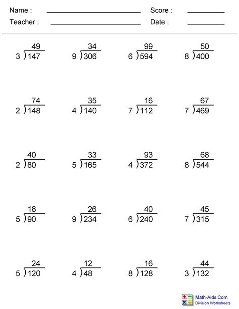 Divide Question With Answer