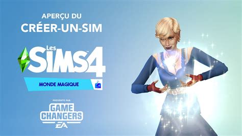 Les Sims 4 Monde Magique Aperçu du Créer un Sim Fezet