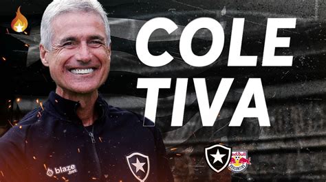 AO VIVO COLETIVA LUIS CASTRO BOTAFOGO 2 X 1 RED BULL BRAGANTINO YouTube