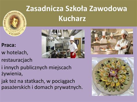 PPT Zasadnicza Szkoła Zawodowa Kucharz PowerPoint Presentation free