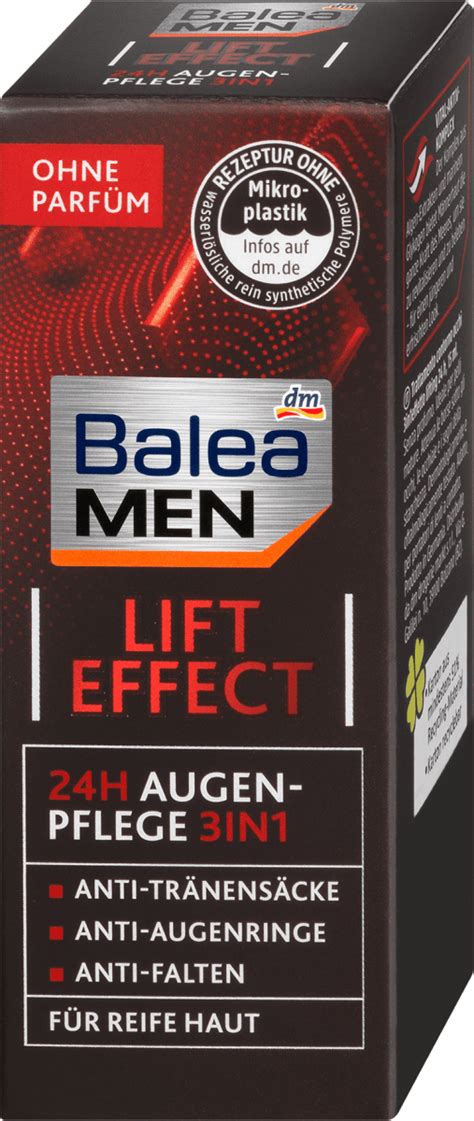 Balea MEN 24h Augenpflege 3in1 Lift Effect 15 Ml Dm Dauerpreis