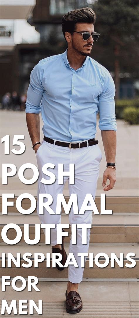 15 Sophisticated Formal Outfit Ideas For Men | Formal shirts for men ...