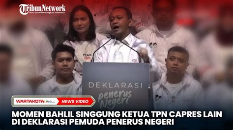 Bahlil Singgung Ketua Tpn Capres Lain Ilmu Guru Sama Murid Lebih