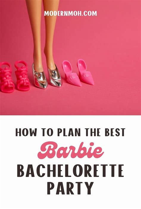 Plan The Best Barbie Bachelorette Party 4 Pink Tastic Ideas Modern Moh