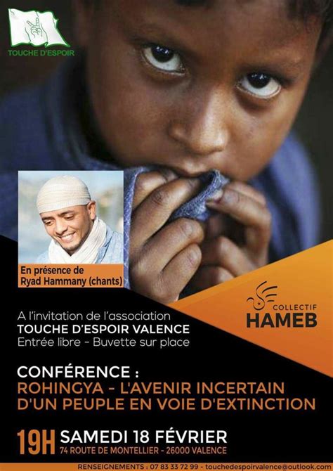 Conf Rence Sur Les Rohingyas Touche D Espoir Valence