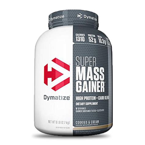 SUPER MASS GAINER 6 LB VANILLA CREME Suplementos Al Mayor