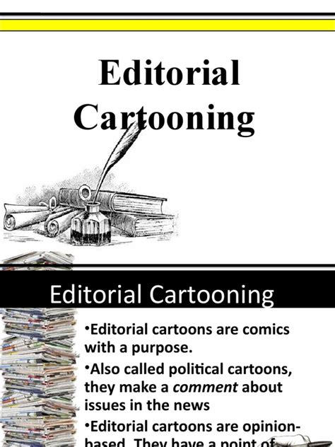 Editorial Cartooning | PDF | Cartoon | Drawing