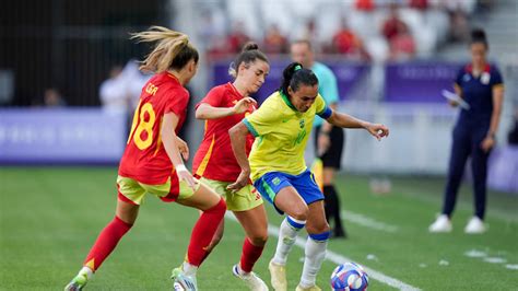 Brasil Perde Para Espanha Mas Ainda Se Classifica No Futebol Feminino