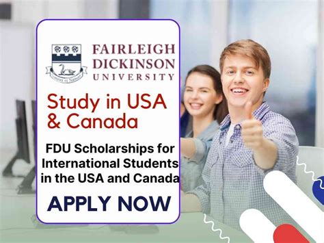 Fdu Scholarships For International Students In Usa And Canada