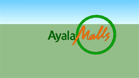 Ayala Malls Logo 3d Model