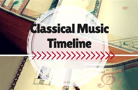 Classical Music Through Time Timeline