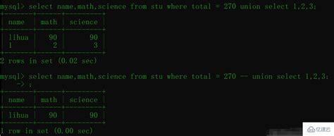 Mysql Comment Mysql