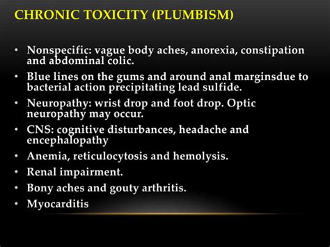 Toxicity Of Heavy Metals Ppt