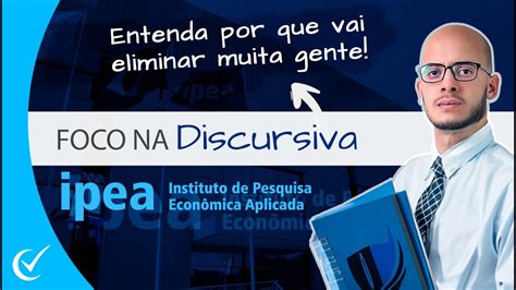 Discursiva IPEA Cesgranrio 2024 Como será a prova discursiva do