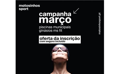 Campanha Matosinhos Sport Oferta da inscrição e seguro no mês de Março