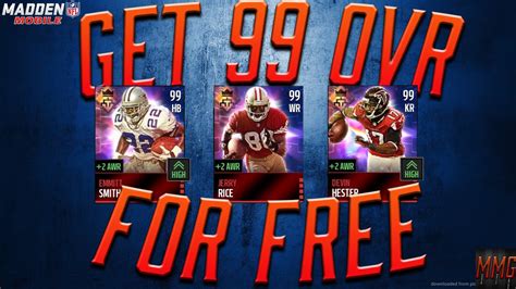 MADDEN MOBILE 16 HOW TO GET FREE 99 OVR PLAYERS PLUS REVIEW OF EACH