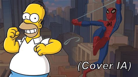 Spectacular Spider Man Intro Homero Simpson Cover Ia Youtube