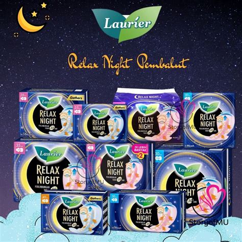 Jual Laurier Relax Night Pembalut Cm Cm Cm S S S S S