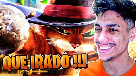 REAGINDO 𝗔𝗢 Rap do Gato de Botas A Lenda Destemida Flash Beats