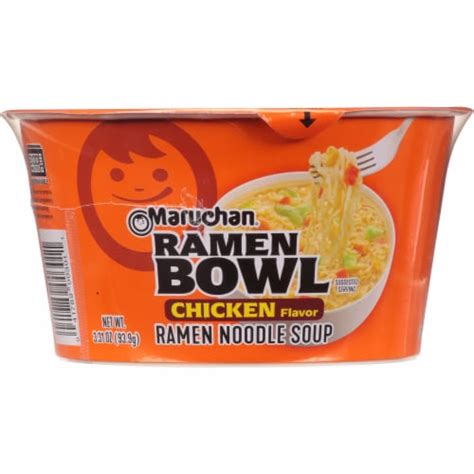 Maruchan Chicken Flavor Ramen Noodles With Vegetables Bowl 3 31 Oz